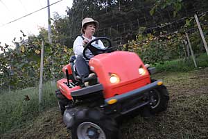 マサオ君で草刈中!