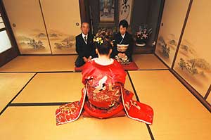 娘の旅立ち。